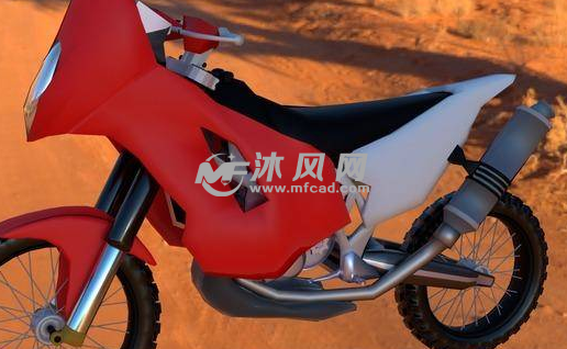 摩托渲染图