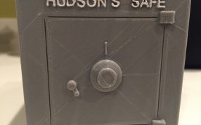 打印作品正视图