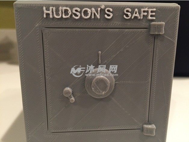 打印作品正视图