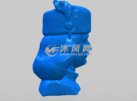 俄罗斯大兵模型侧视图