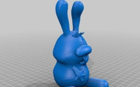 兔子的轴测视图