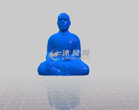 打坐和尚正式图