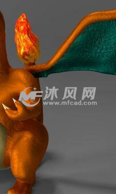 金色龙的翅膀还有尾巴