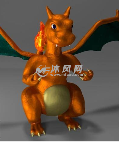 会喷火的金色龙