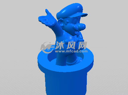 马里奥的侧视图