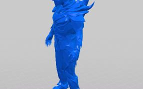 达德里的侧视图