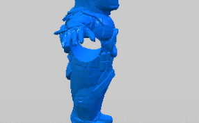 蝙蝠侠的侧视图