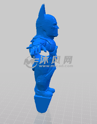 蝙蝠侠的侧视图