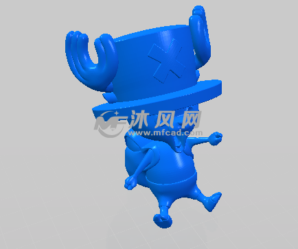 大帽子娃娃轴测图