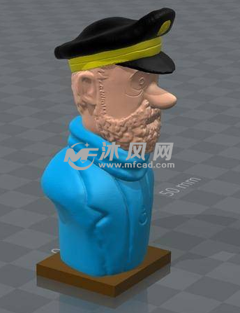 船长的上色模型