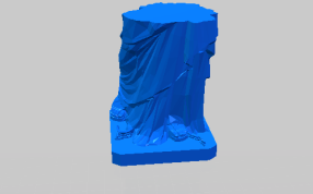 女神的下半部分