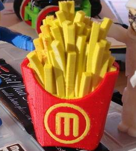 打印出来的成品