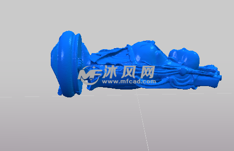 笑面佛的轴测图