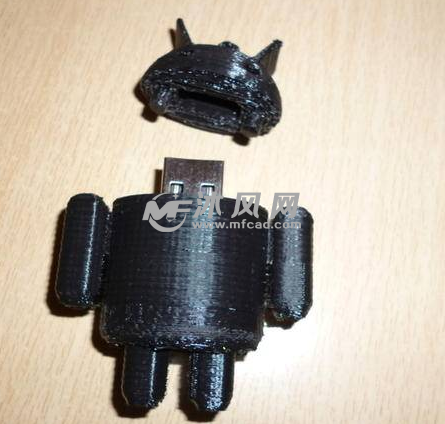 优盘的打印成品图