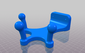 挂衣架的轴测图