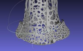 下方有参数显示