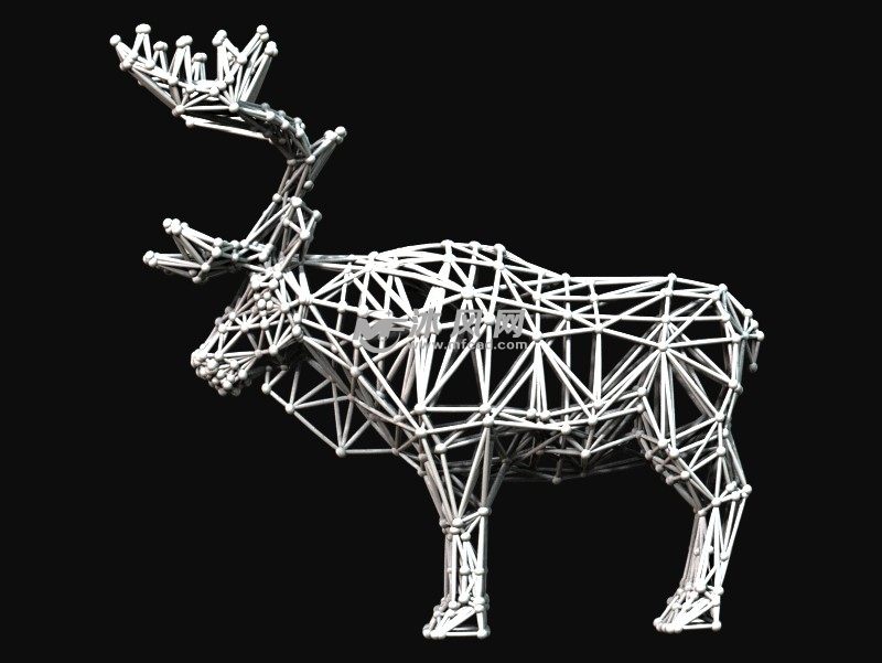 正视图镂空姿势