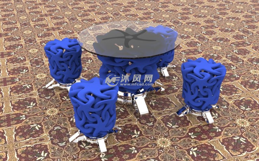 渲染器中渲染的效果图