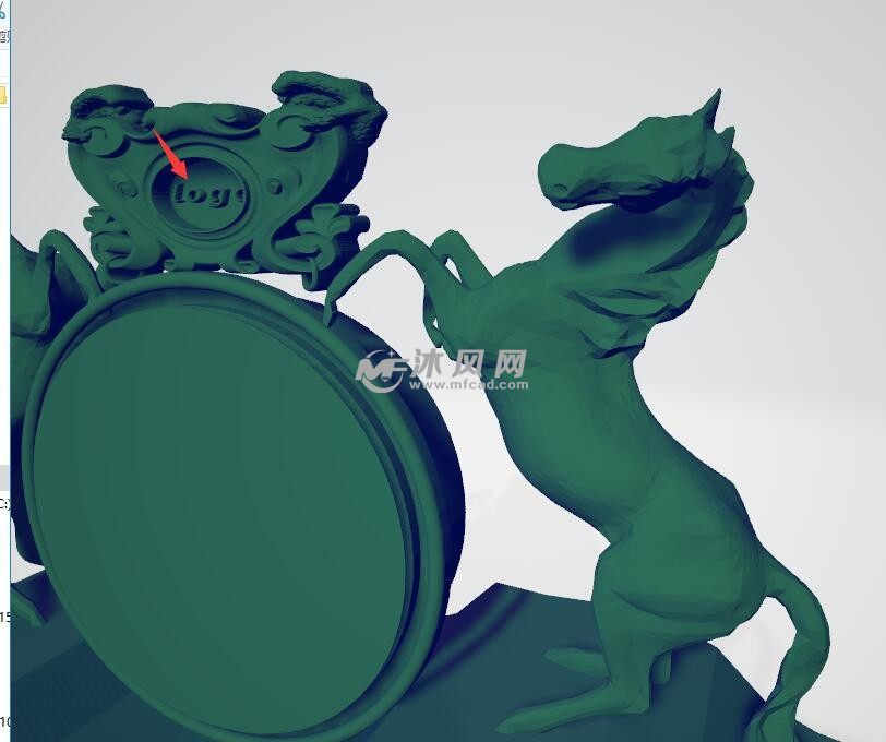 上部分模型展示