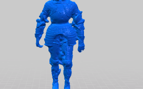 盔甲勇士正视图