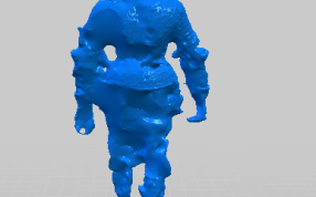 盔甲勇士后视图