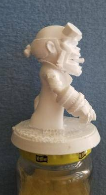 怪物的打印测试图