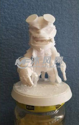 怪物的打印成品图