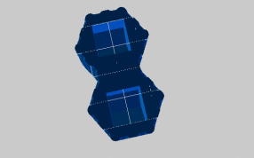连接插件的底部视图