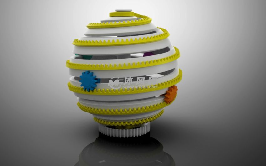 不同材质的渲染效果