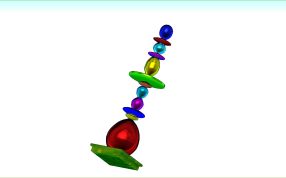 渲染图 五彩缤纷的样子