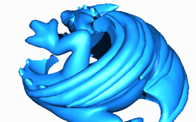 三足动物的模型