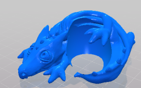 三足小动物的模型