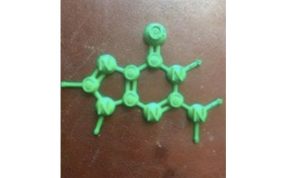 核苷酸打印作品