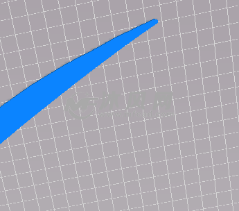 锋利的尖锐部分