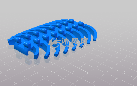 三叶虫的化石骨骼