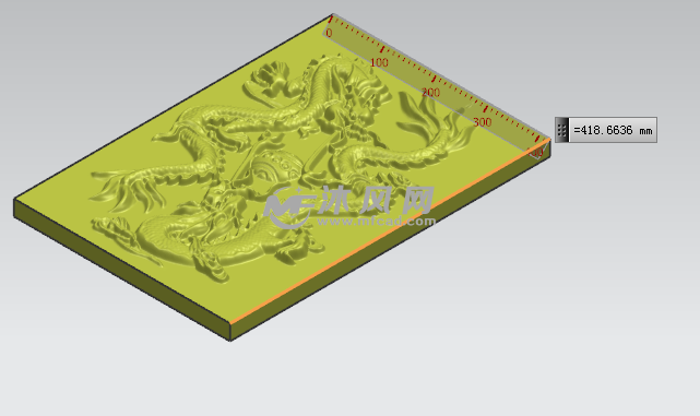尺寸大小约418毫米