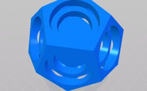 十二面体的轴测图