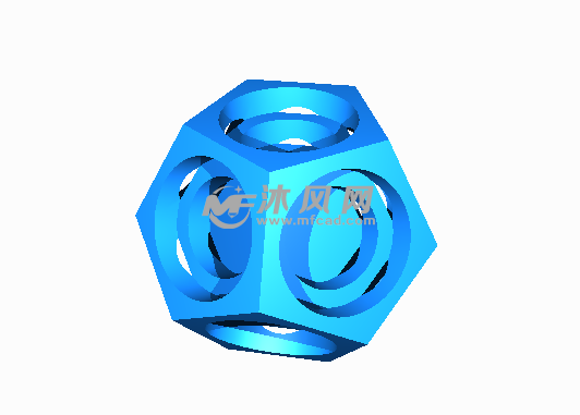 十二面体的渲染图