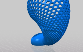 支架的蜂窝状结构