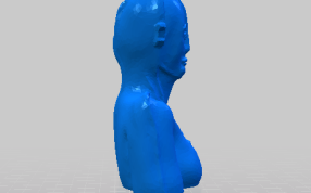 奥特曼母亲的侧视图