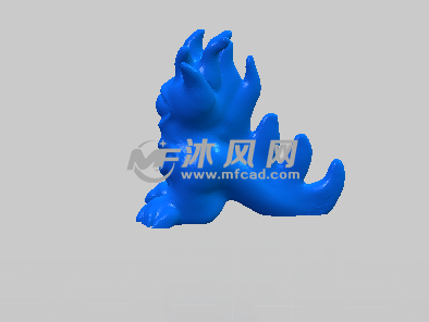 独眼小龙的侧视图