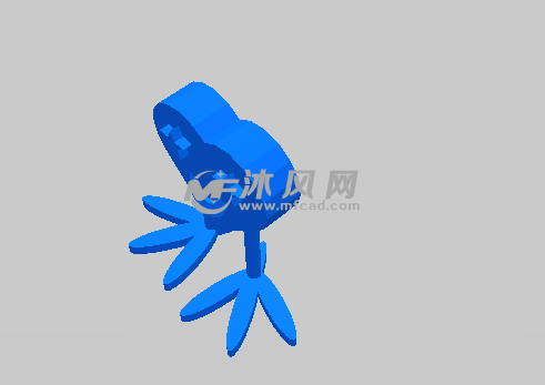 心型小人轴测图