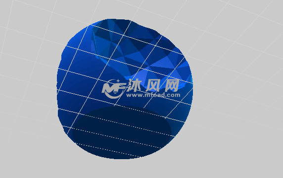 小挂饰的底部视图