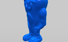 心状玩偶的轴测图