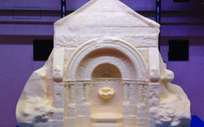 古代建筑门的打印模型