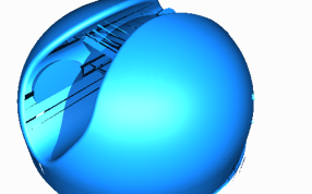 固定夹的侧视图