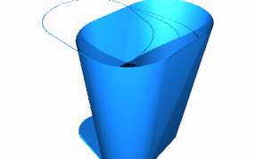 机头罩的打印分析图
