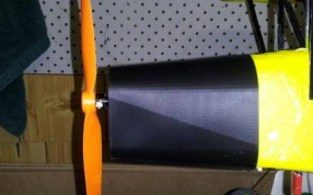 航模飞机的机头罩模型