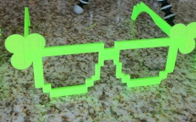 眼镜打印成品图