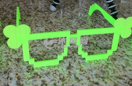 眼镜打印成品图